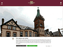 Tablet Screenshot of lucanspahotel.ie